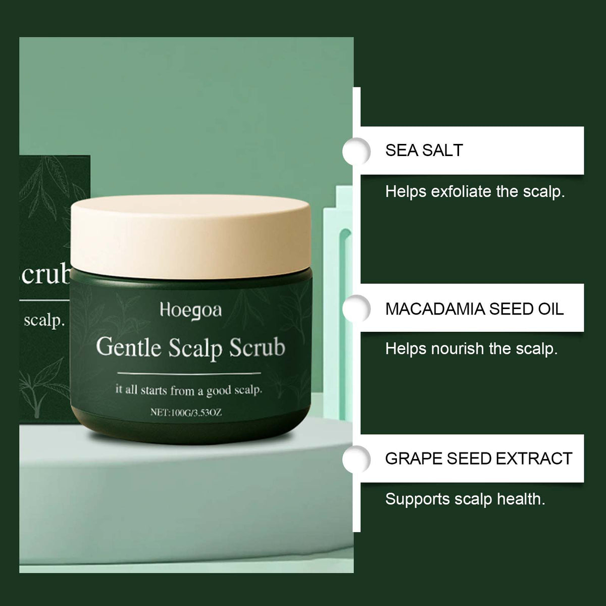 HOEGOA Scalp Nourishing Scrub