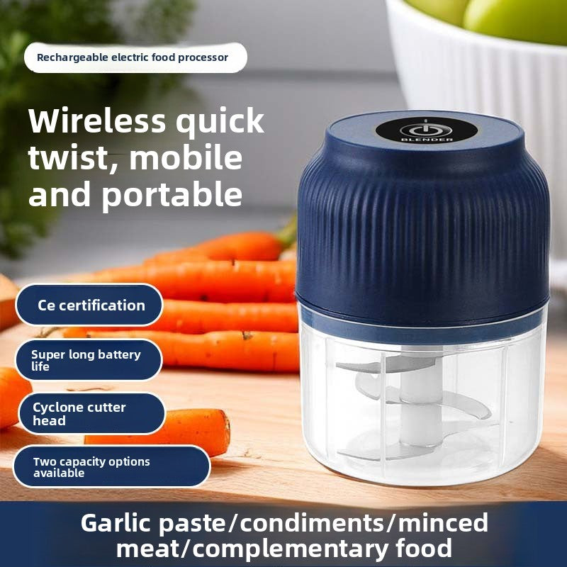 Electric Garlic Mincer and Grinder