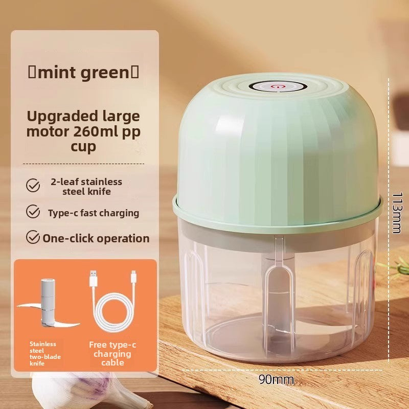 Electric Garlic Mincer and Grinder